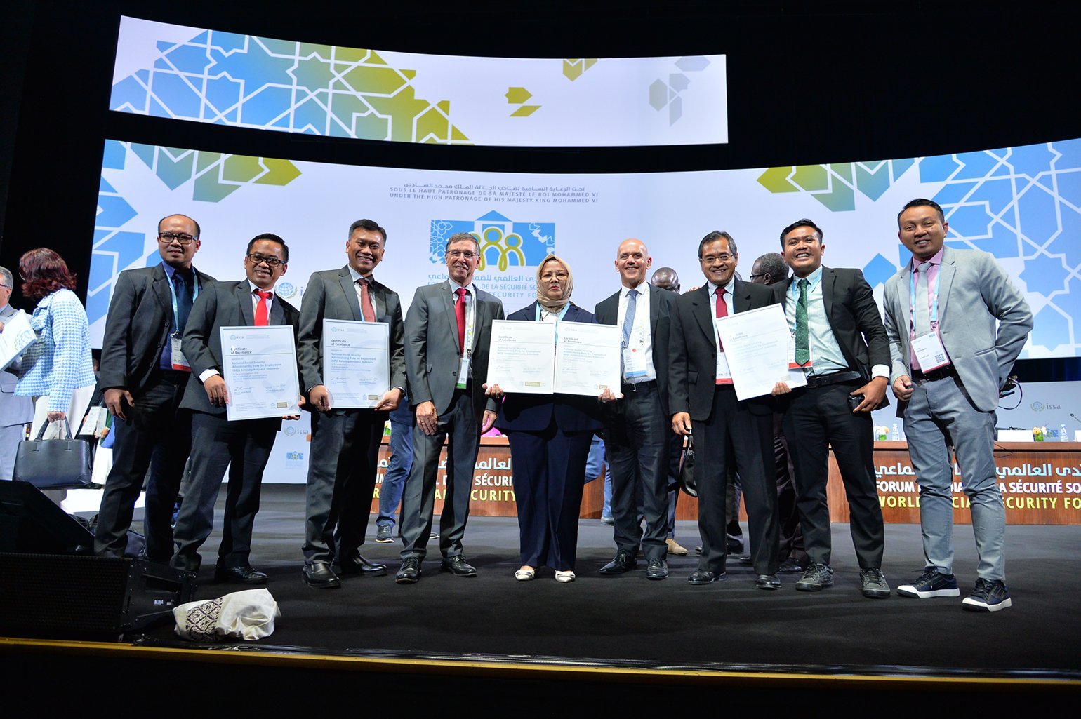 BPJS Ketenagakerjaan, Indonesia received five Certificates of Excellence at the World Social Security Forum 2022