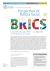 Los países del grupo BRICS – La seguridad social dinámica en acción